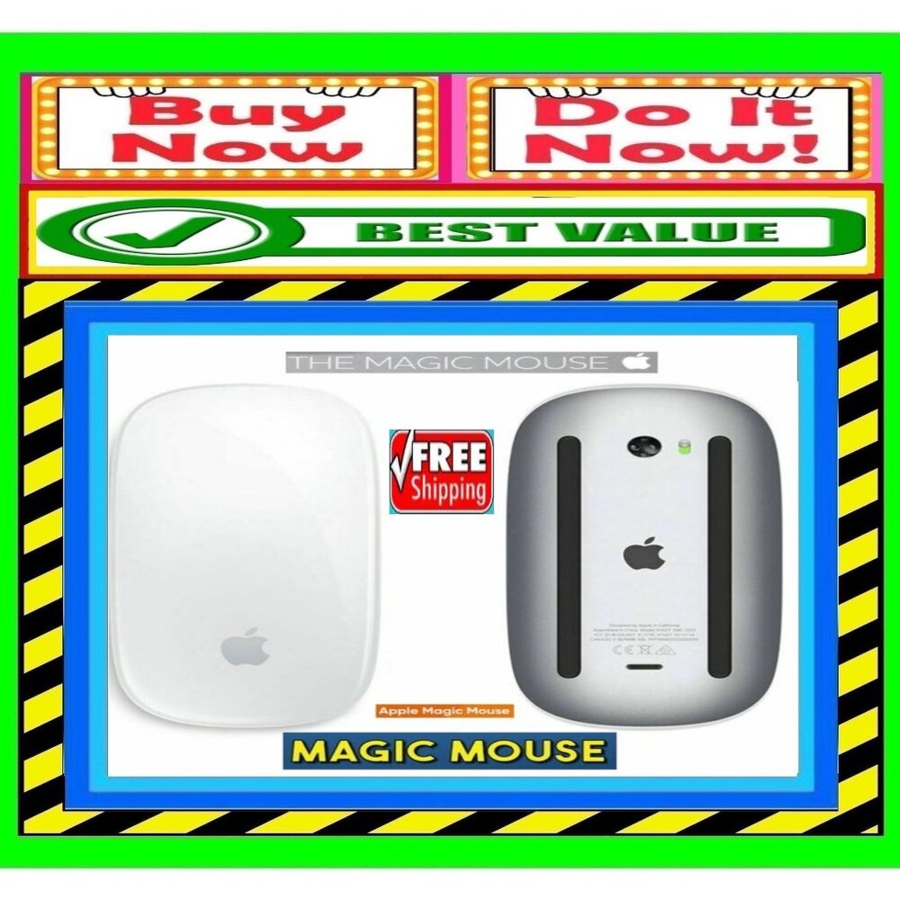 Apple Wireless Magic Mouse Multi-Touch Bluetooth … - image 1